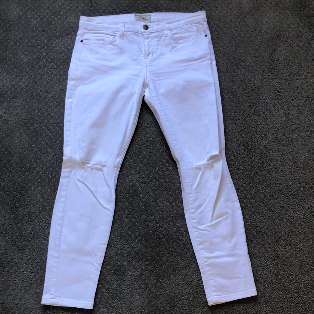 Current/Elliott White Jeans